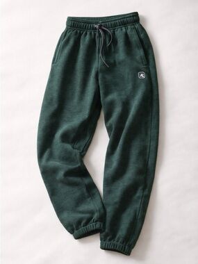 AND1 Power Forward Fleece Jogger Sweatpants Men’s Large Forest Green Athletic